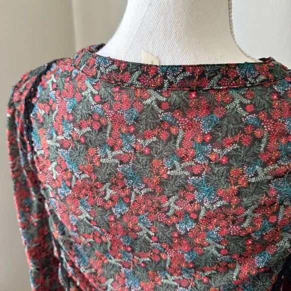 Matilda Jane Carol Floral Peasant Top‎ - Picture 8 of 8